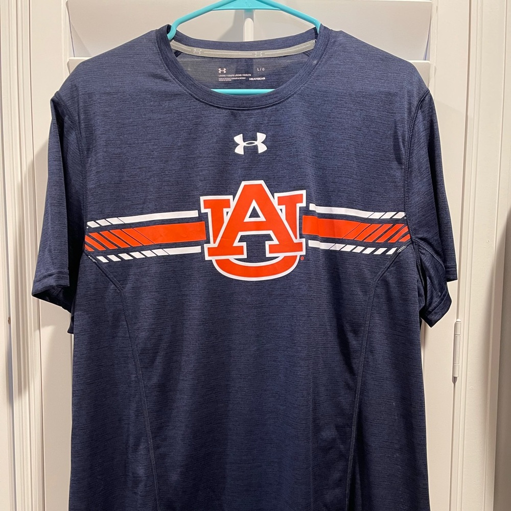 Under Armour Auburn sideline tech tee. Size L.